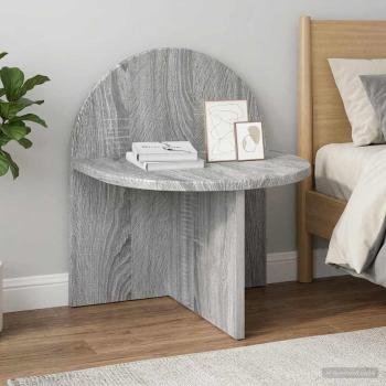 ARDEBO.de - Nachttisch Graues Sonoma 40 x 35,5 x 45,5 cm Holzwerkstoff