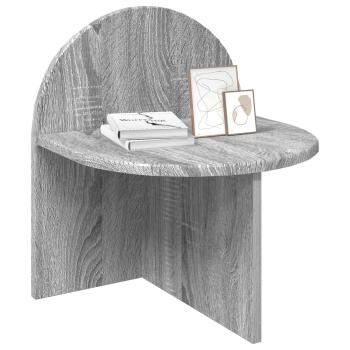 Nachttisch Graues Sonoma 40 x 35,5 x 45,5 cm Holzwerkstoff
