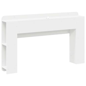 Kopfteil Schrank Weiß 135 x 18,5 x 80 cm Holzwerkstoff