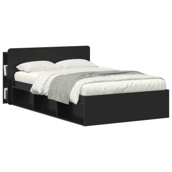 Kopfteil Schrank Schwarz 135 x 18,5 x 80 cm Holzwerkstoff