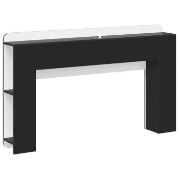 Kopfteil Schrank Schwarz 135 x 18,5 x 80 cm Holzwerkstoff