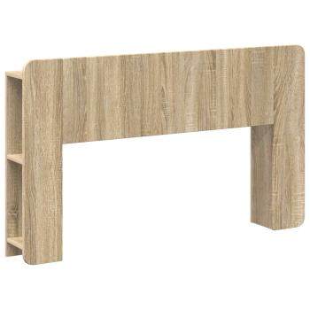 Kopfteil Schrank mit Speicher Sonoma Holzwerkstoff