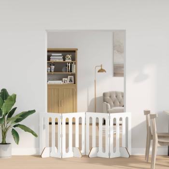 ARDEBO.de - Faltbarer Haustierzaun 4 stk. 201 x 38 x 70 cm