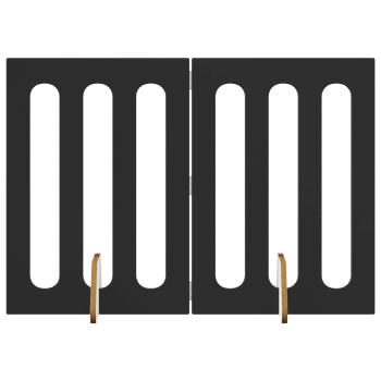 Faltbarer Haustierzaun 2 stk. 100,5 x 38 x 70 cm
