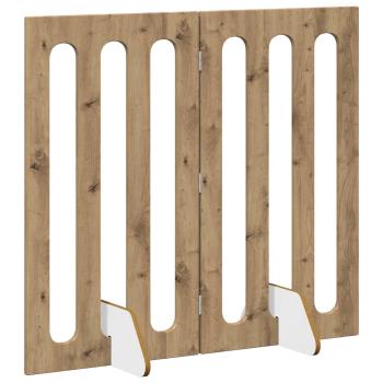 Faltbarer Haustierzaun 2 stk. 100,5 x 38 x 90 cm
