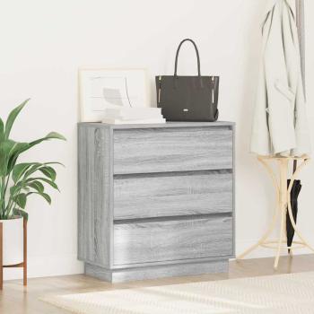 Nachttisch Grau 71 x 34,5 x 75 cm Holzwerkstoff
