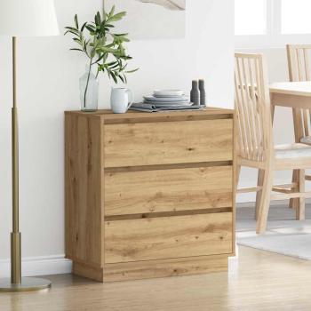 ARDEBO.de - Nachttisch Artisan-Eiche 71 x 34,5 x 75 cm Holzwerkstoff