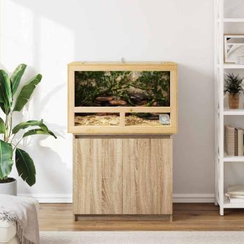 Terrarium Braun 80 x 50 x 50 cm OSB