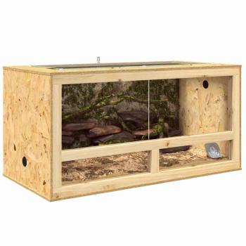 Terrarium Braun 100 x 50 x 50 cm OSB