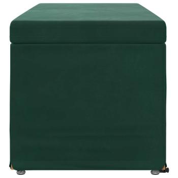 Hocker Dunkelgrün 101 x 41 x 40 cm Samt und Engineering Holz
