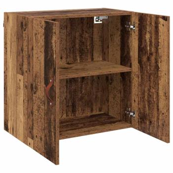 Wandschrank 60 x 31 x 60 cm Holzwerkstoff Altholz