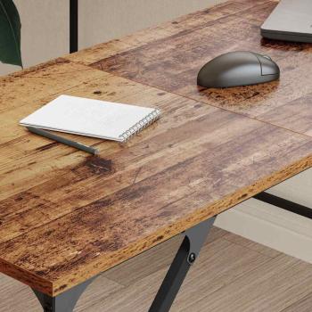 Schreibtisch Altholz Holzwerkstoff 149 x 149 x 75 cm