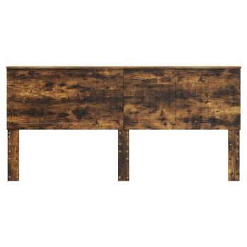 Kopfteil Geräucherte Eiche Holzwerkstoff