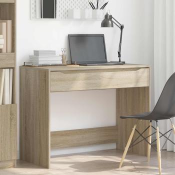 Schreibtisch Sonoma-Eiche 100 x 50 x 78 cm Holzwerkstoff
