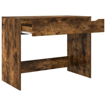 Schreibtisch mit Schublade Räuchereiche 100 x 50 x 78 cm