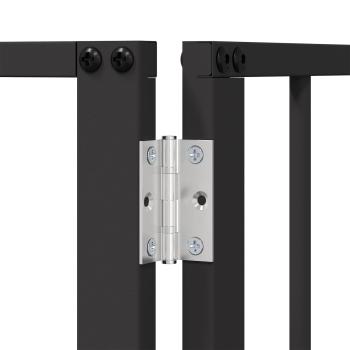 Hundetor 10 stk. Schwarz 60 x 80 cm Verzinkter Stahl