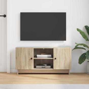 TV-Schränk 102 x 34,5 x 50 cm Sonoma-Eiche Holzwerkstoff