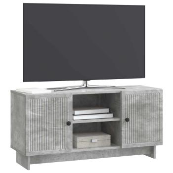 TV-Schränk 102 x 34,5 x 50 cm Betongrau Holzwerkstoff