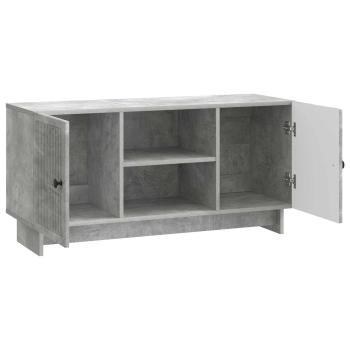 TV-Schränk 102 x 34,5 x 50 cm Betongrau Holzwerkstoff