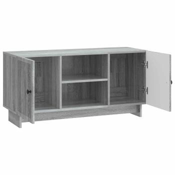 TV-Schränk 102 x 34,5 x 50 cm Grau Sonoma Holzwerkstoff
