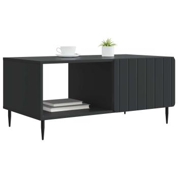 Couchtisch Schwarz 90 x 50 x 40 cm Holzwerkstoff