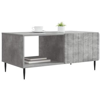 Couchtisch Betongrau 90 x 50 x 40 cm Holzwerkstoff