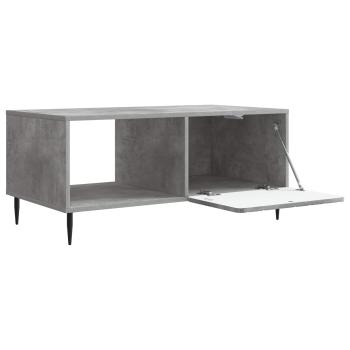 Couchtisch Betongrau 90 x 50 x 40 cm Holzwerkstoff
