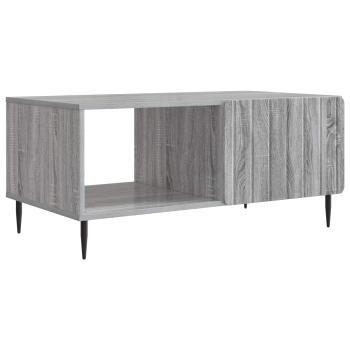 Couchtisch Grau Sonoma 90 x 50 x 40 cm Holzwerkstoff