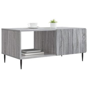 Couchtisch Grau Sonoma 90 x 50 x 40 cm Holzwerkstoff
