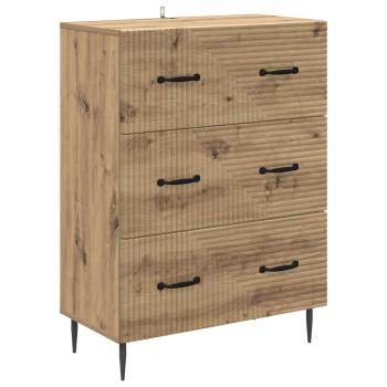 Schubladenschrank 66 x 34,5 x 89,5 cm Holzwerkstoff
