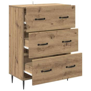 Schubladenschrank 66 x 34,5 x 89,5 cm Holzwerkstoff