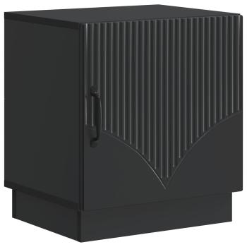 Nachttisch 2 stk. Schwarz 43 x 34,5 x 47 cm Holzwerkstoff