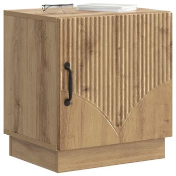Nachttisch 2 Stk. Kunsthandwerk Eiche 43 x 34,5 x 47 cm