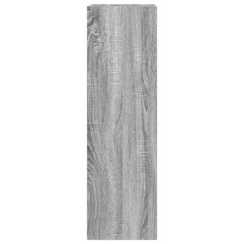 Pflanzenständer Sonoma-Grau 30 x 30 x 100 cm Holzwerkstoff