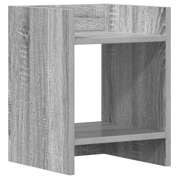 Pflanzenständer Sonoma-Grau 30 x 30 x 40 cm Holzwerkstoff