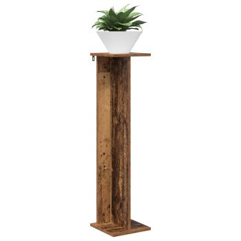 Pflanzenständer Altholz 25 x 25,5 x 100,5 cm Holzwerkstoff