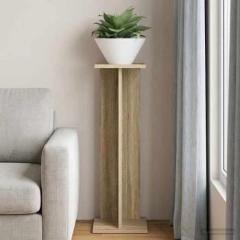 Pflanzenständer Sonoma-Eiche 25 x 25,5 x 80,5 cm Holzwerkstoff