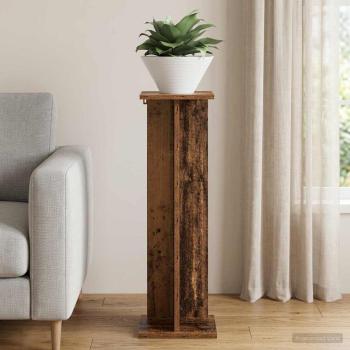 Pflanzenständer Altholz 25 x 25,5 x 80,5 cm Holzwerkstoff