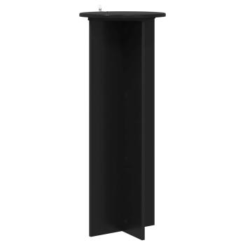 Pflanzenständer 2 Stk. Schwarz Ø40 x 100 cm Holzwerkstoff