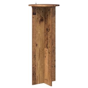 Pflanzenständer 2 Stk. Altholz Ø40 x 100 cm Holzwerkstoff