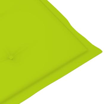 Verstellbare Gartenstühle 3 Stk. mit Auflagen Massivholz Akazie
