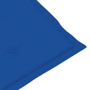 Verstellbare Gartenstühle mit Auflagen 8 Stk. Grau Akazienholz