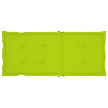Verstellbare Gartenstühle mit Auflagen 8 Stk. Grau Akazienholz