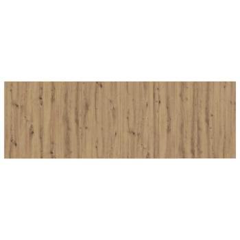 Kopfteil mit Schrank 3 Stk. Artisan-Eiche Holzwerkstoff