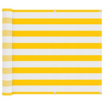 Balkonsichtschutz 100 x 600 cm Oxford-Stoff Rechteckig