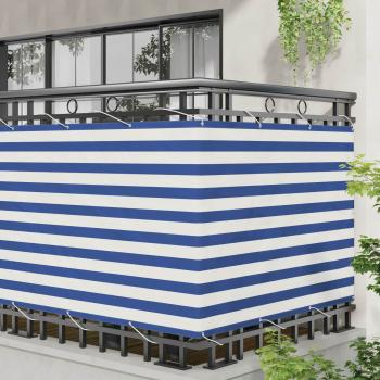 Balkonsichtschutz 110 x 700 cm Oxford-Stoff Rechteckig