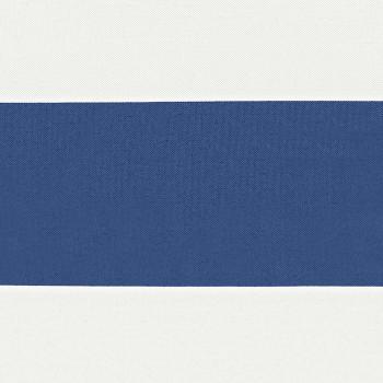Balkonsichtschutz Blau und Weiß 110 x 1000 cm Oxford-Stoff