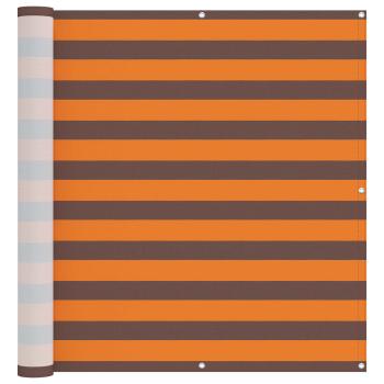 Balkonsichtschutz 110 x 400 cm Oxford-Stoff Rechteckig