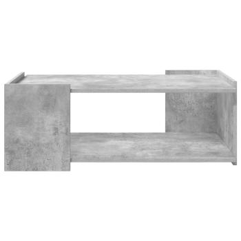 Couchtisch Betongrau 90 x 50 x 33 cm Holzwerkstoff