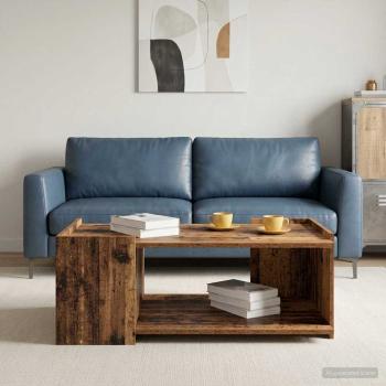 ARDEBO.de - Couchtisch Altholz 90 x 50 x 33 cm Holzwerkstoff